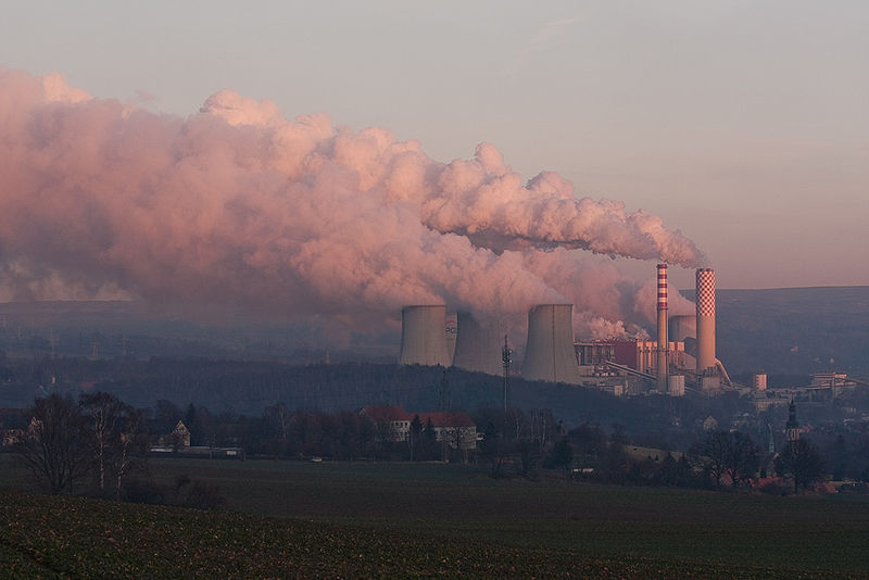 Turów coal power station, Poland.